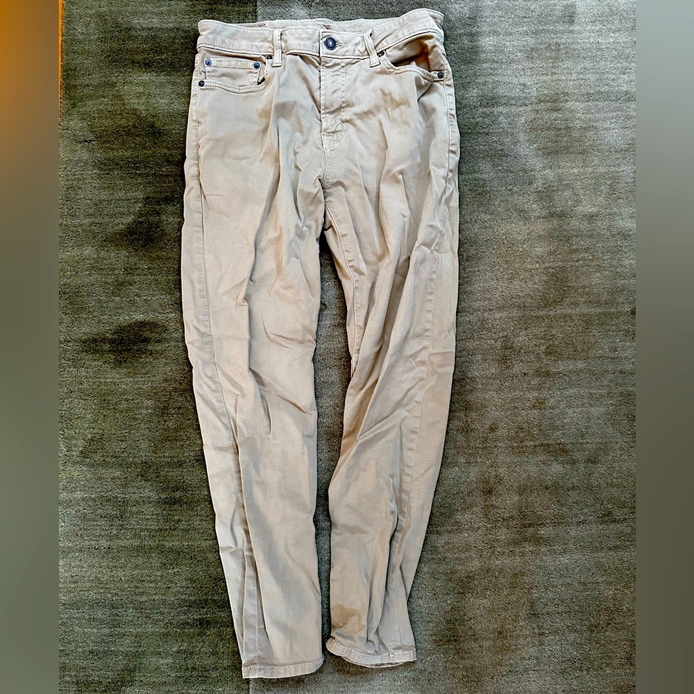AE Flex Relaxed Straight Khakis 32x30